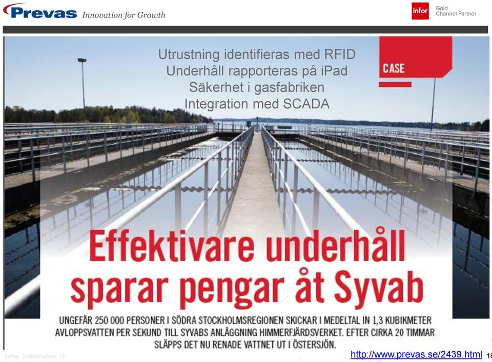 gasfabriken Integratin med SCADA