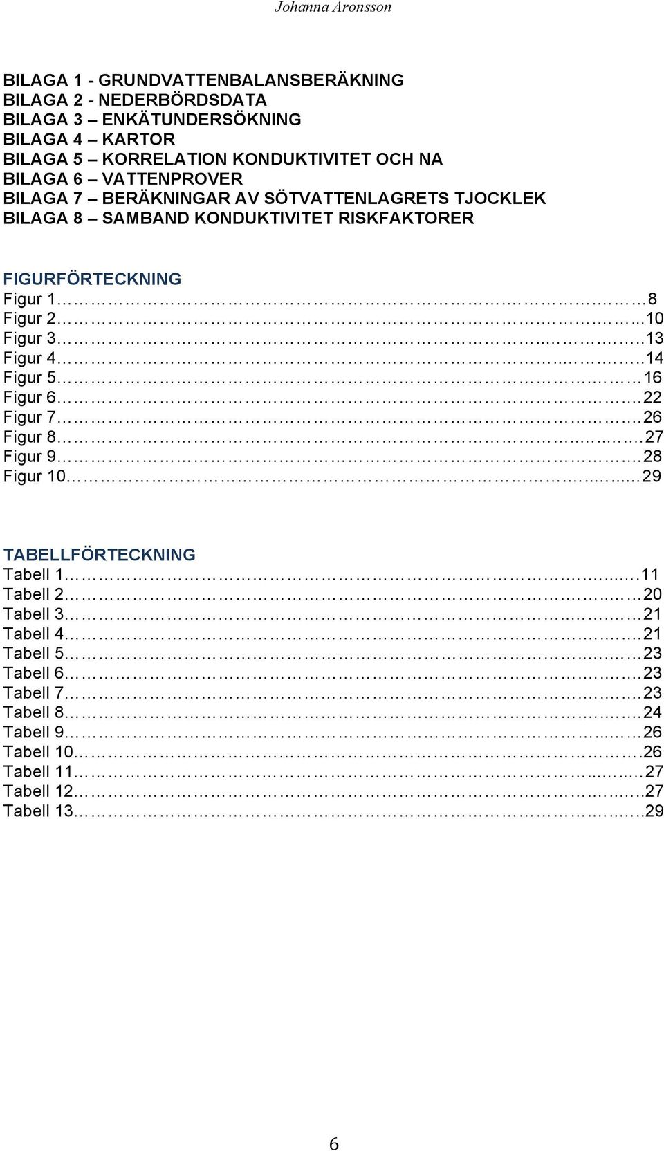 ....10 Figur 3.....13 Figur 4.....14 Figur 5. 16 Figur 6. 22 Figur 7. 26 Figur 8..... 27 Figur 9. 28 Figur 10...... 29 TABELLFÖRTECKNING Tabell 1......11 Tabell 2.