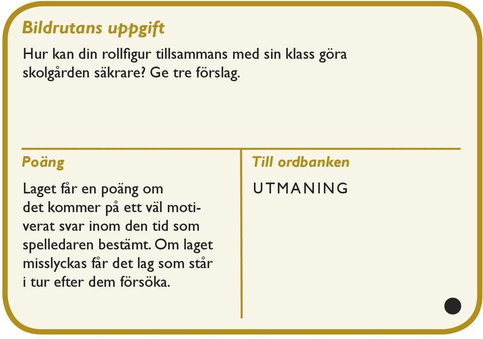 klass göra skolgården