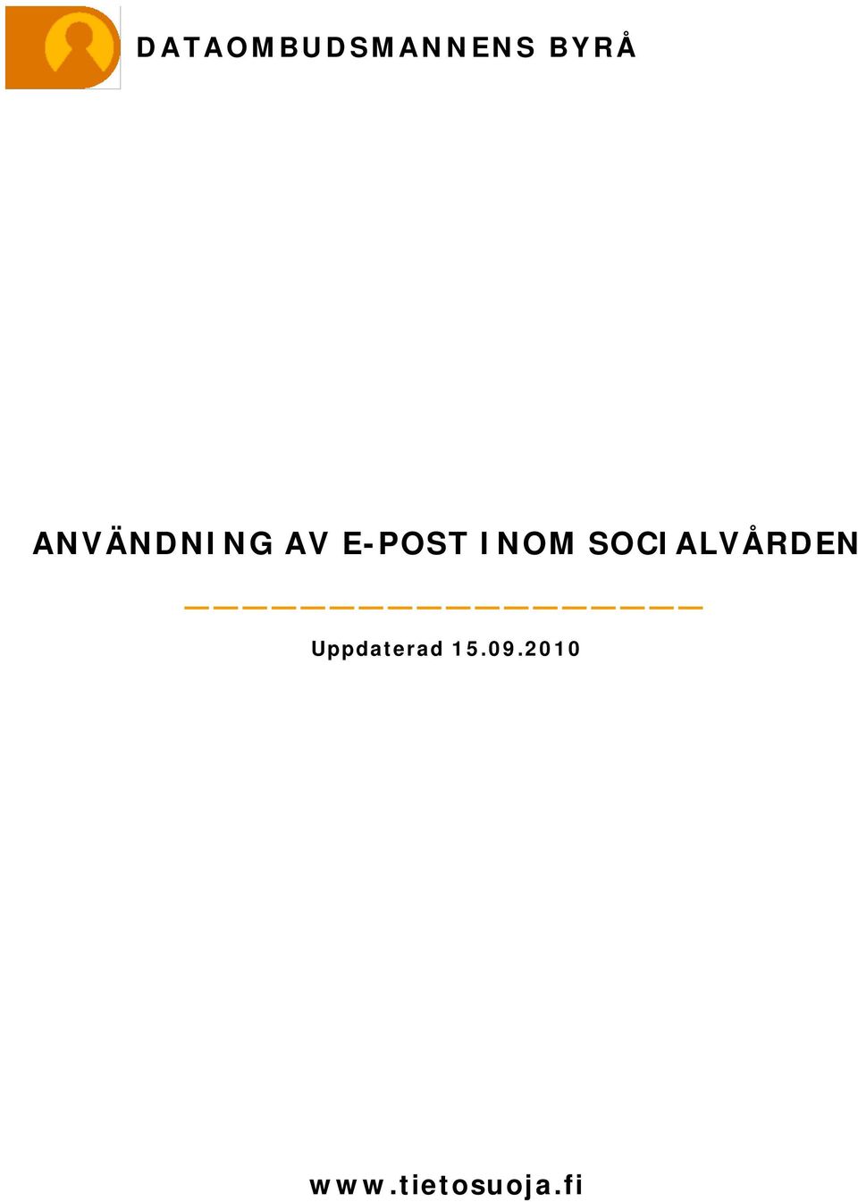 SOCIALVÅRDEN Uppdaterad