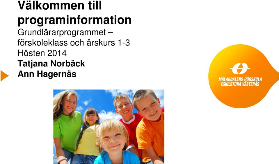 Grundlärarprogrammet