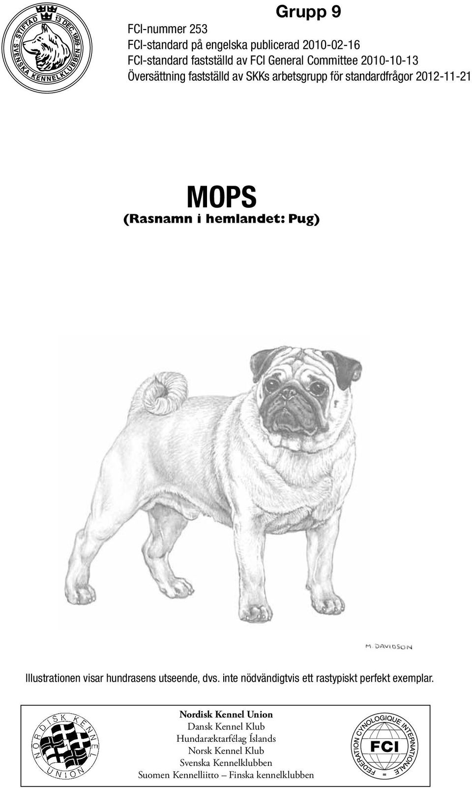 MOPS. (Rasnamn i hemlandet: Pug) - PDF Gratis nedladdning