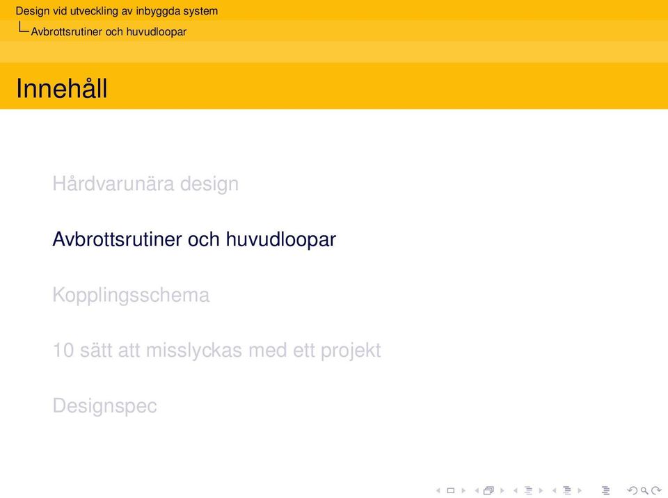 Hårdvarunära design 
