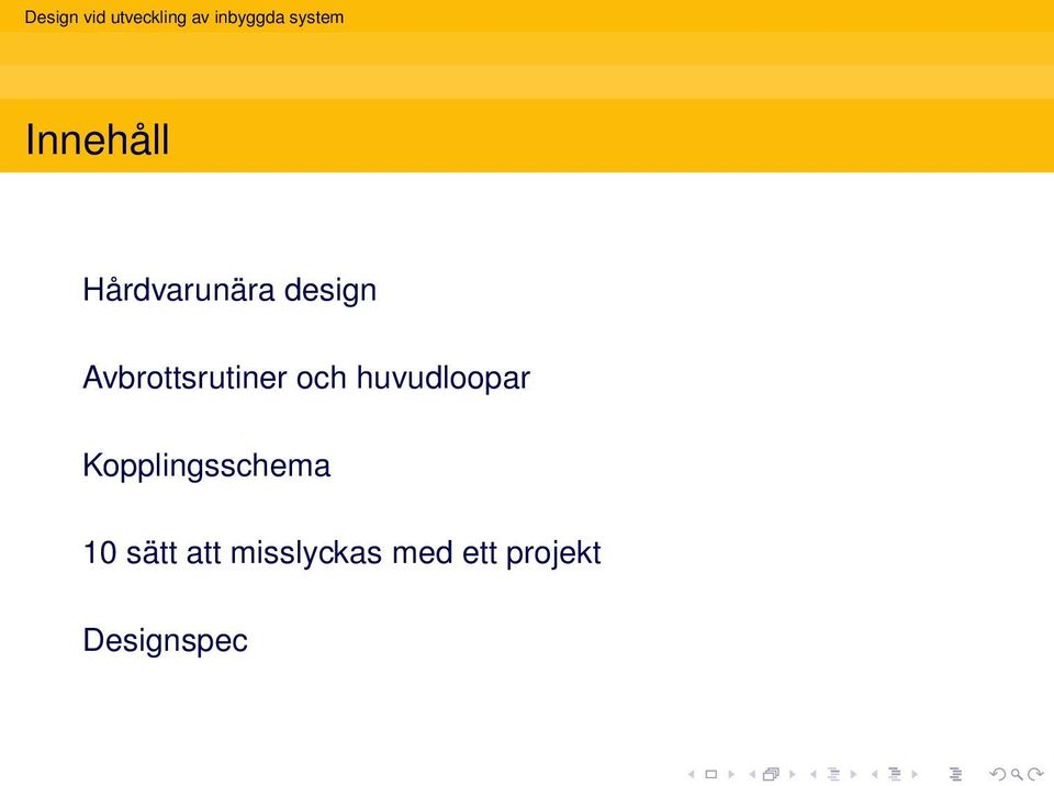 Avbrottsrutiner och
