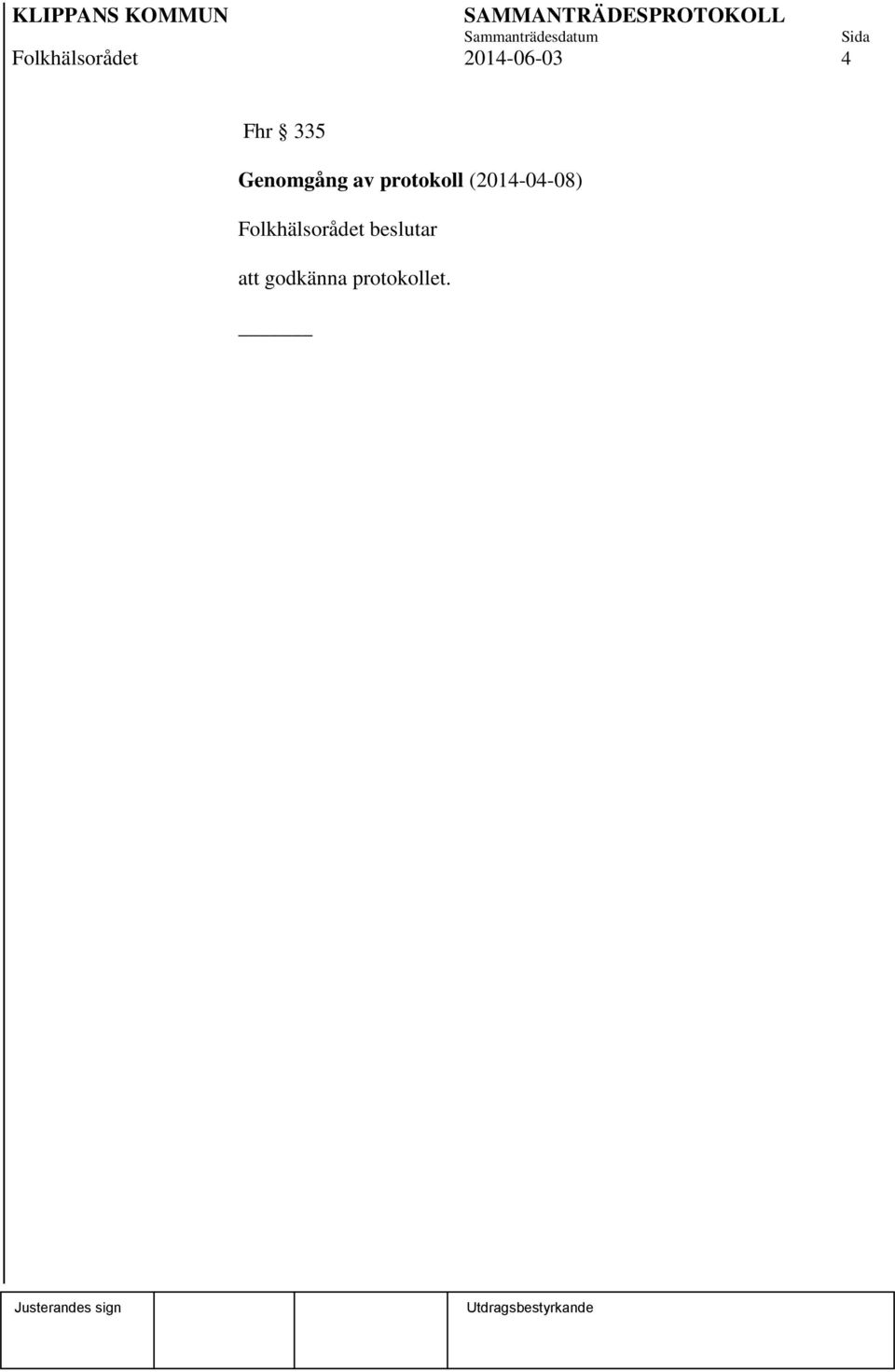 Genomgång av protokoll