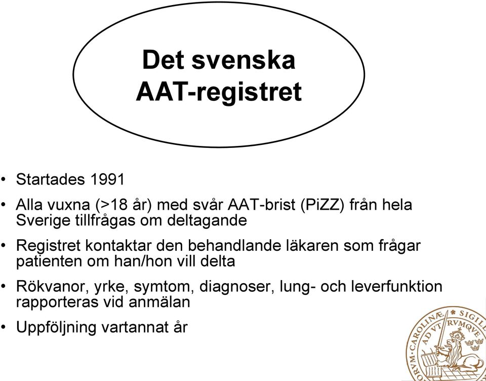 behandlande läkaren som frågar patienten om han/hon vill delta Rökvanor, yrke,