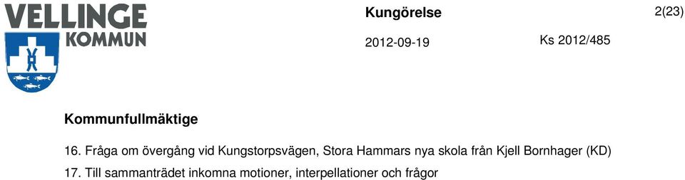 Stora Hammars nya skola från Kjell