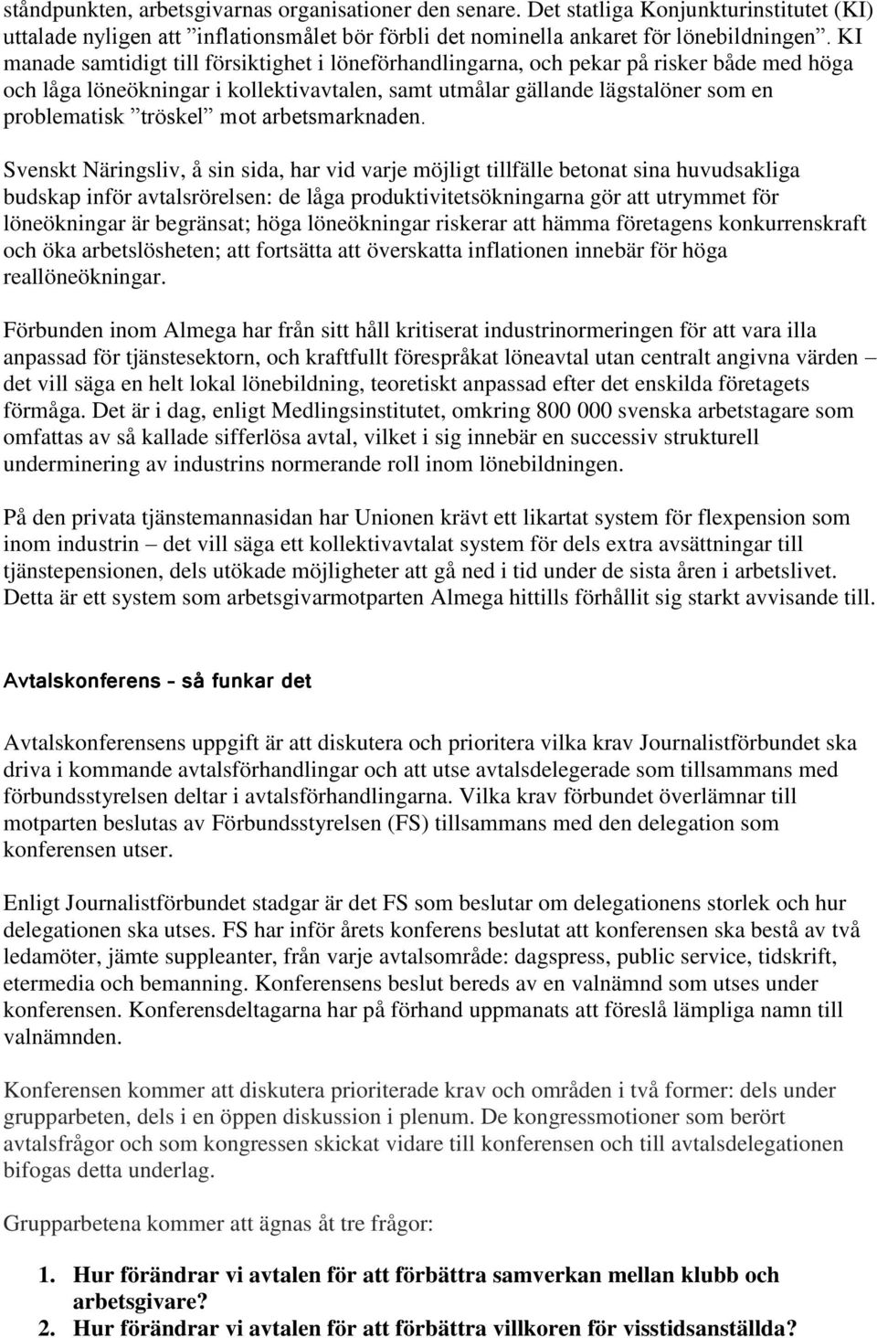 mot arbetsmarknaden.
