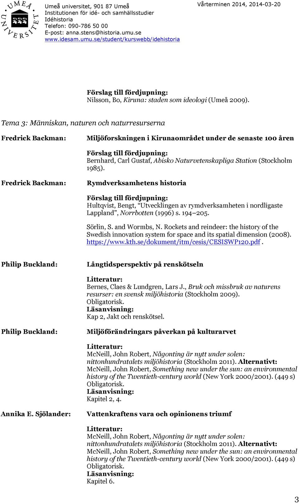 Föreläsningar och kurslitteratur - PDF Free Download