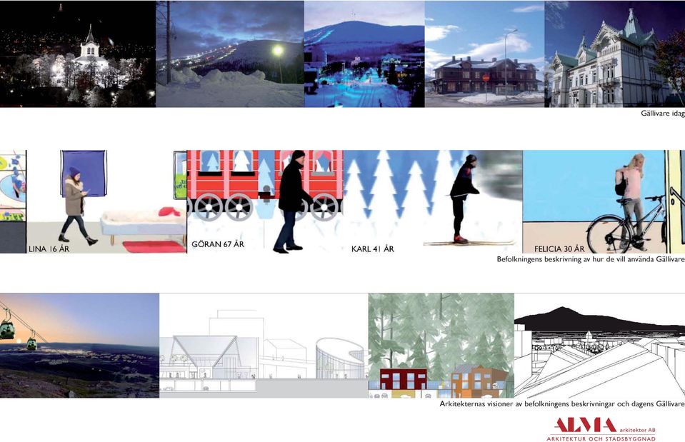 Gällivare Arkitekternas visioner av