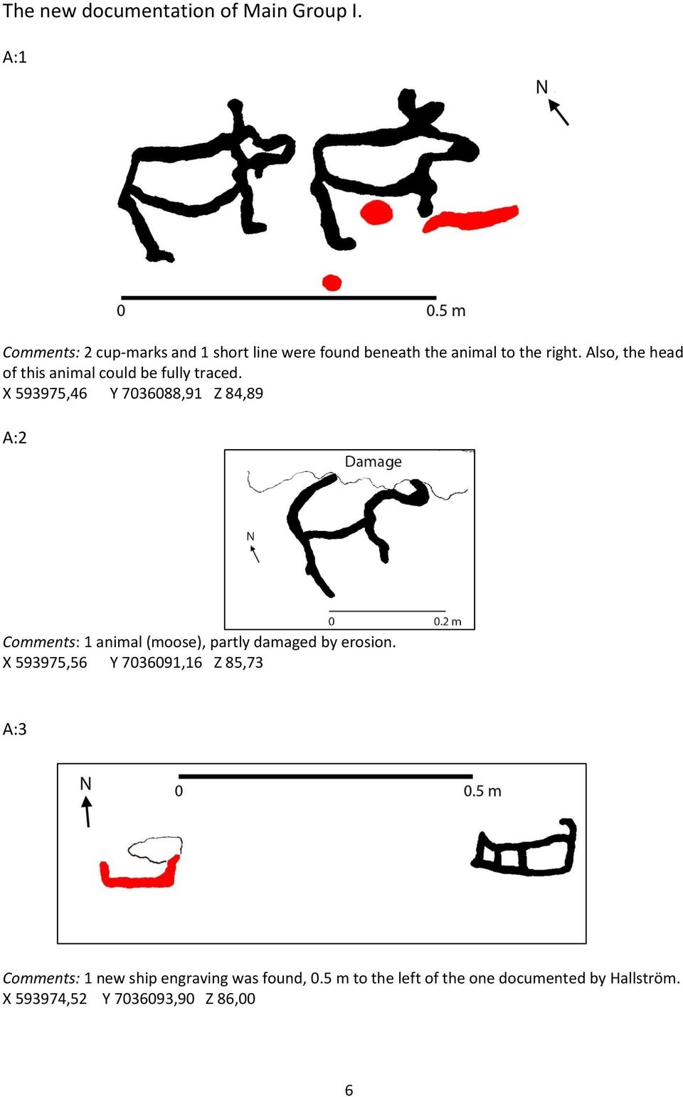 Also, the head of this animal could be fully traced.