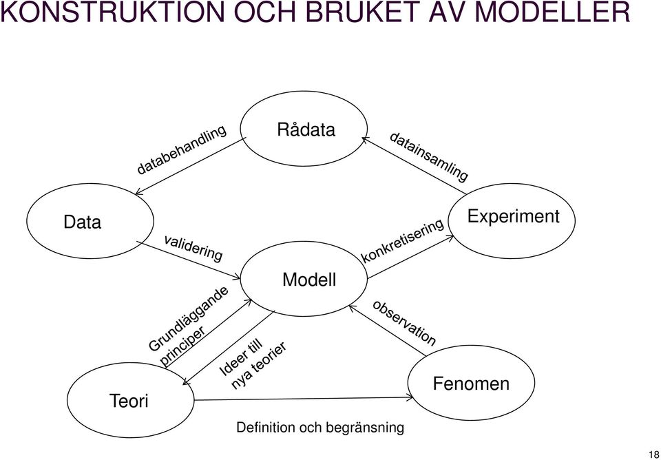 Experiment Modell Teori
