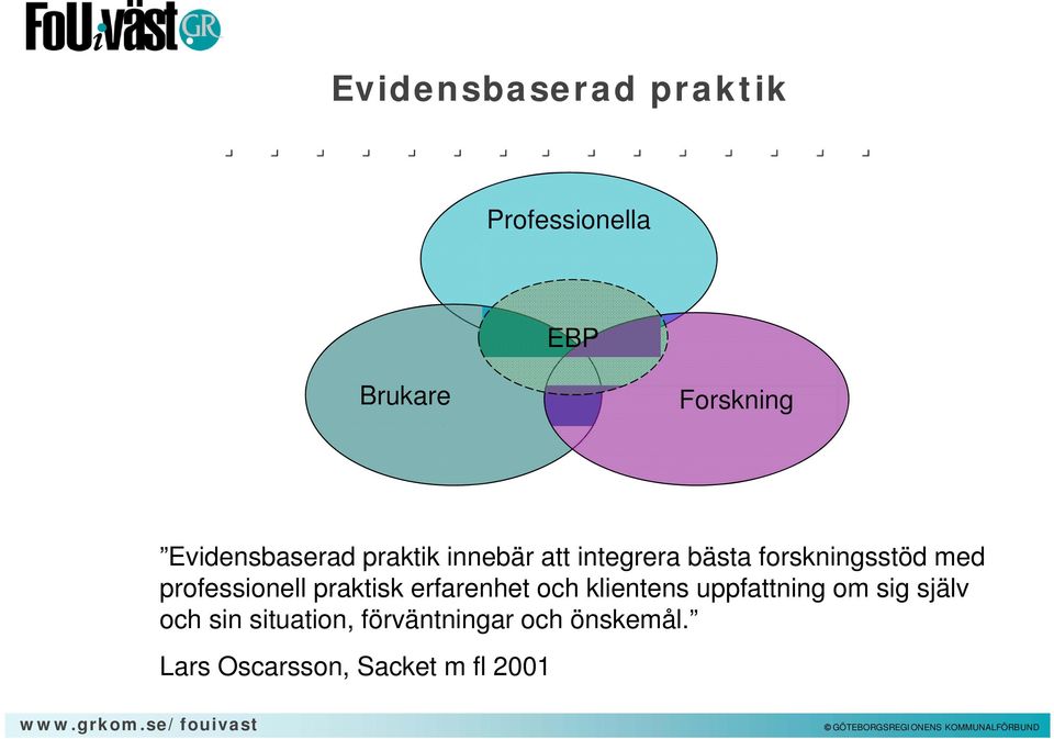 professionell praktisk erfarenhet och klientens uppfattning om sig