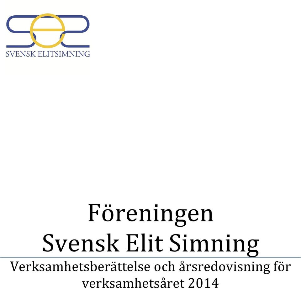 Verksamhetsberättelse