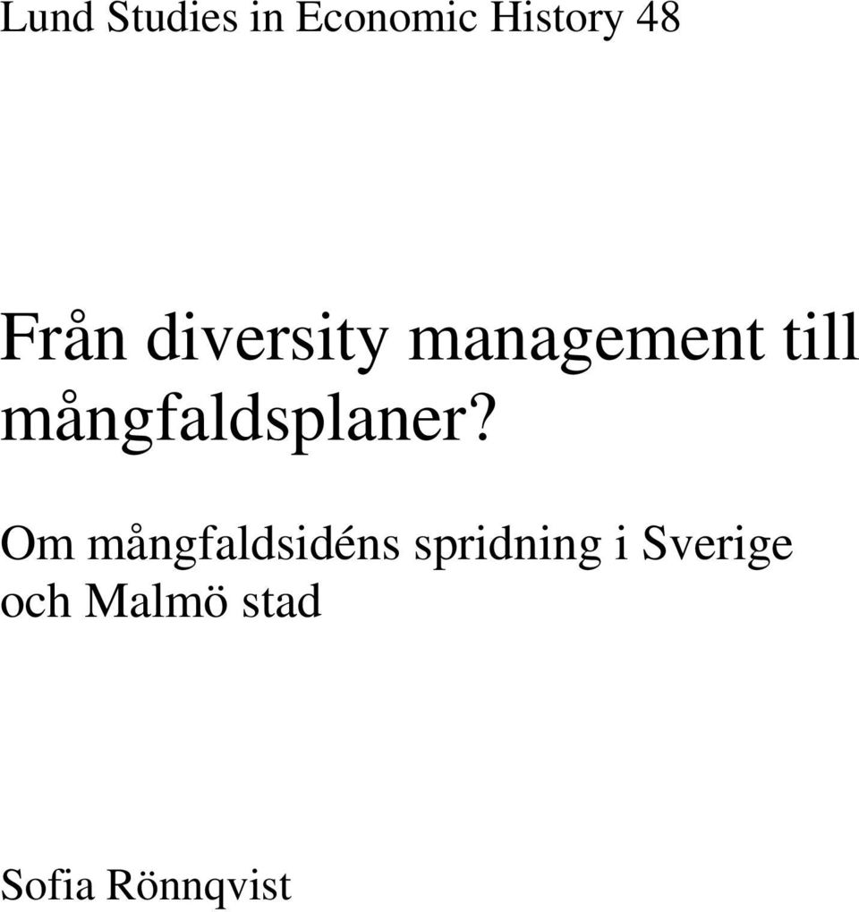 mångfaldsplaner?