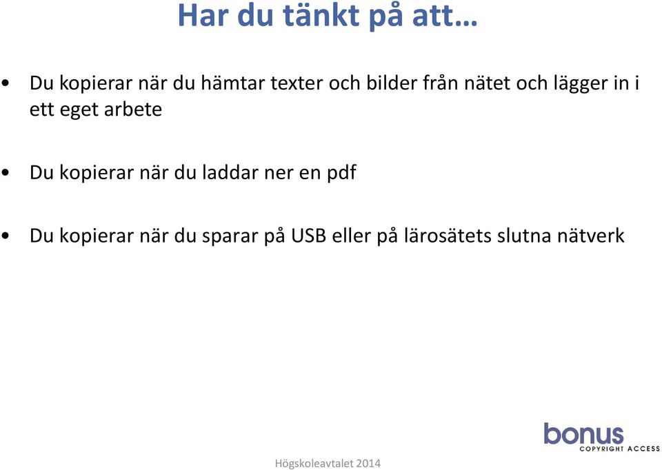 arbete Du kopierar när du laddar ner en pdf Du