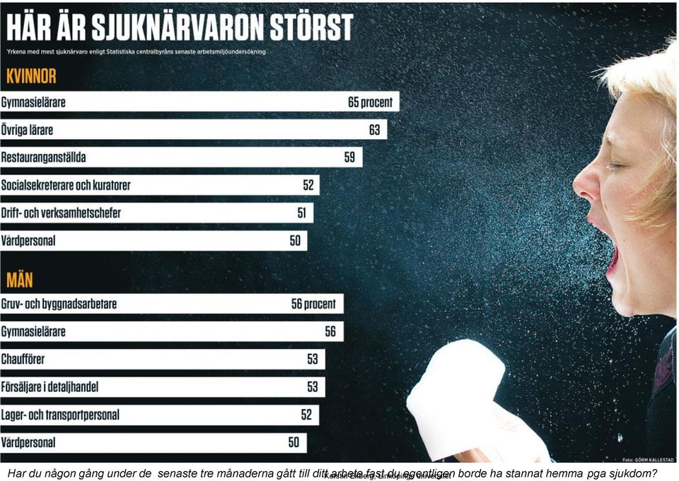 ditt arbete fast du egentligen