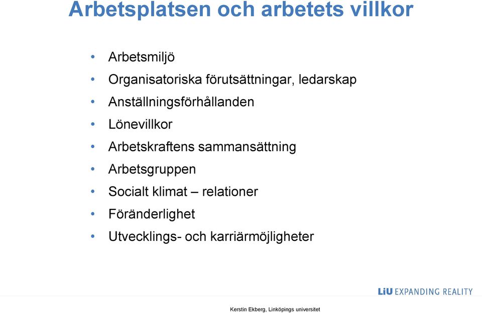 Anställningsförhållanden Lönevillkor Arbetskraftens