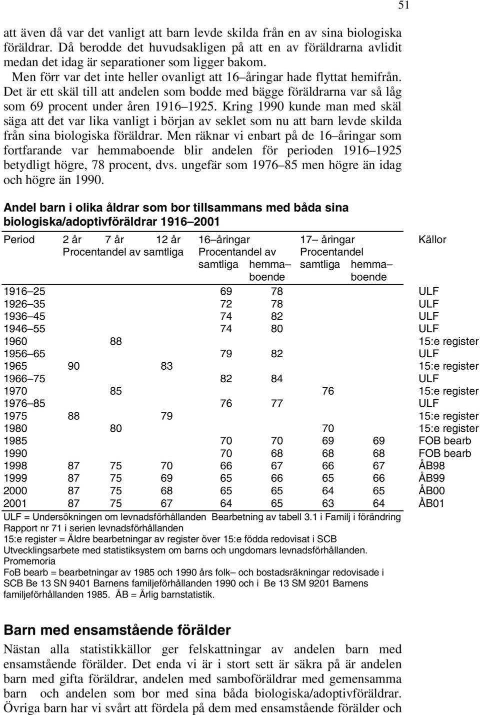 Kring 1990 kunde man med skäl säga att det var lika vanligt i början av seklet som nu att barn levde skilda från sina biologiska föräldrar.