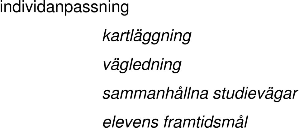 vägledning