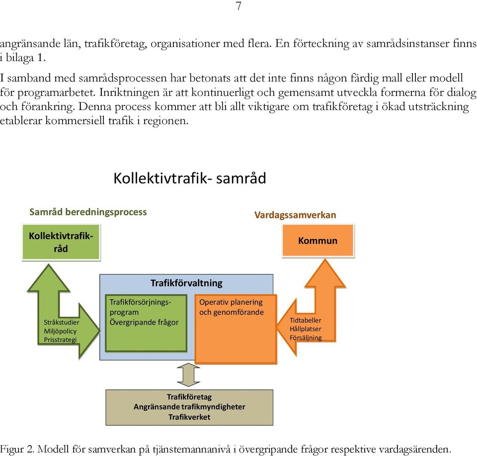 Inriktningen är att kontinuerligt och gemensamt utveckla formerna för dialog och förankring.