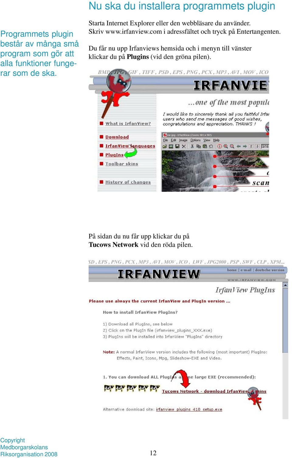 irfanview.com i adressfältet och tryck på Entertangenten.