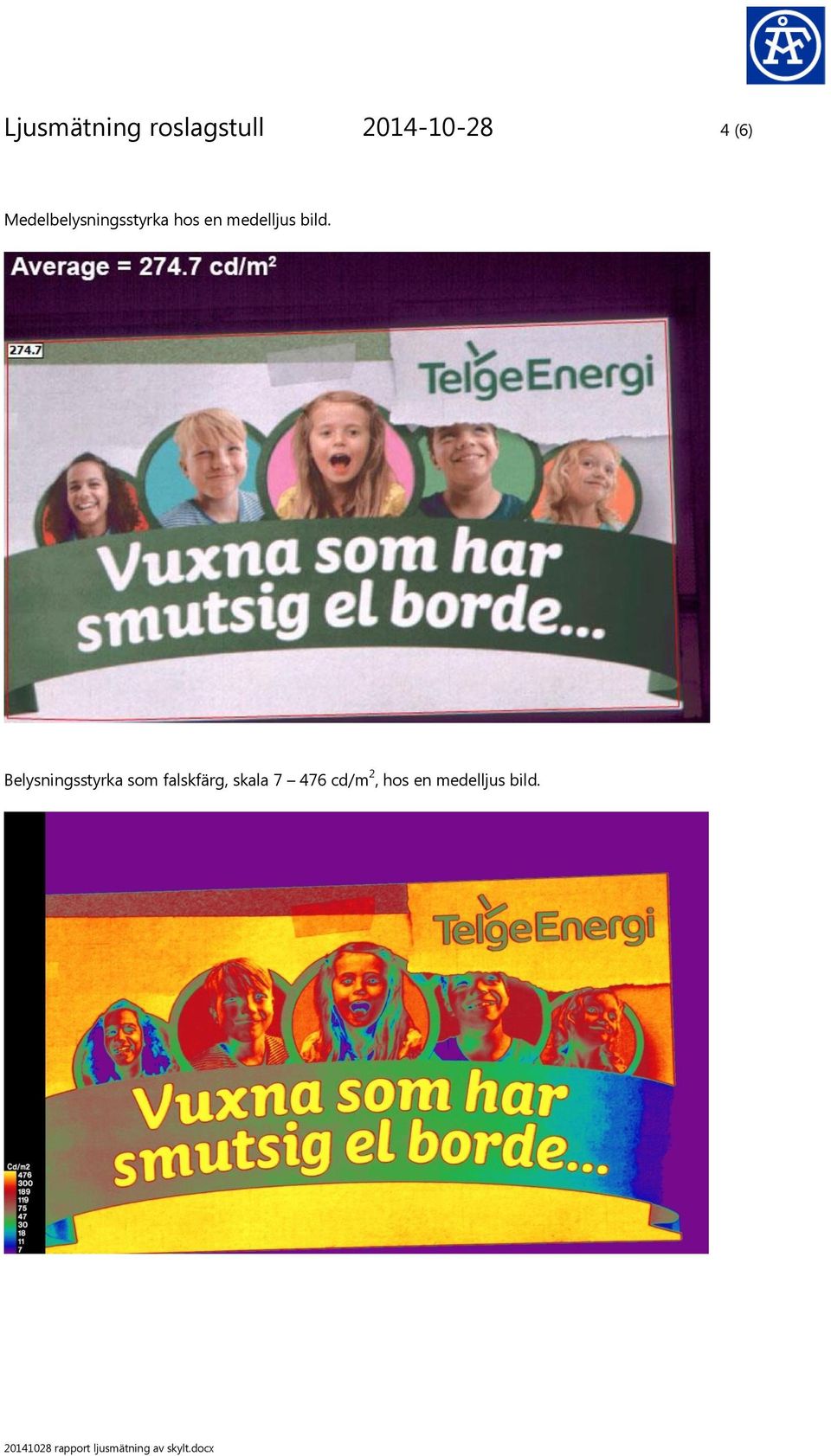 medelljus bild.