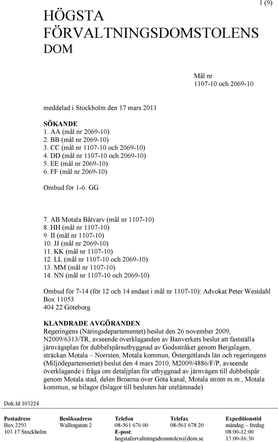 MM (mål nr 1107-10) 14.