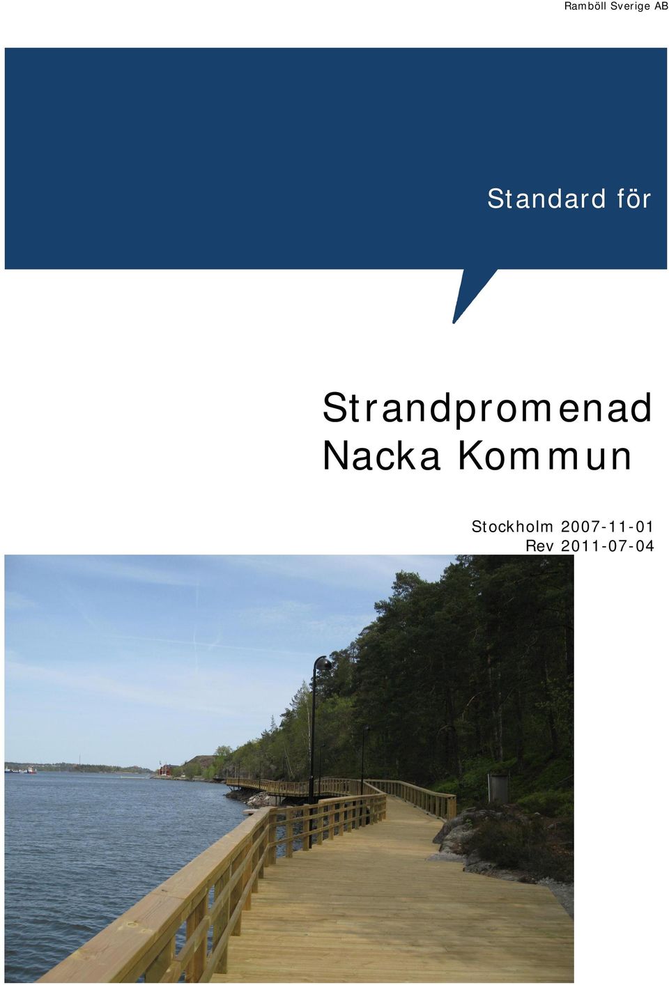 Strandpromenad Nacka