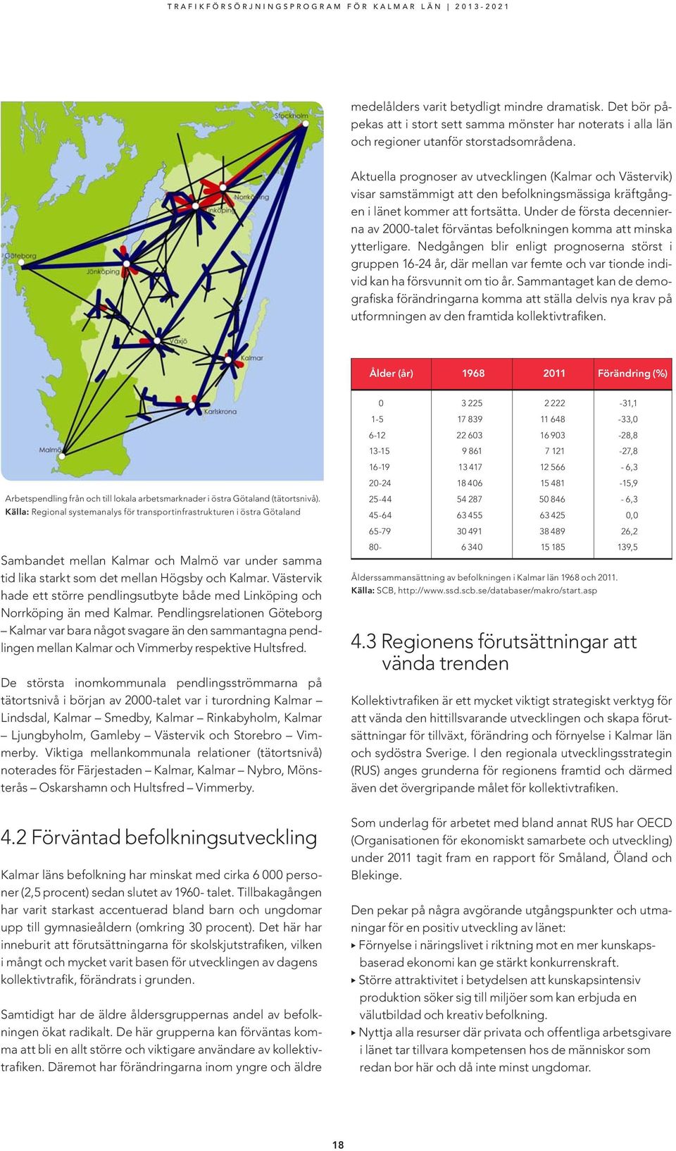 Under de första decennierna av 2000-talet förväntas befolkningen komma att minska ytterligare.