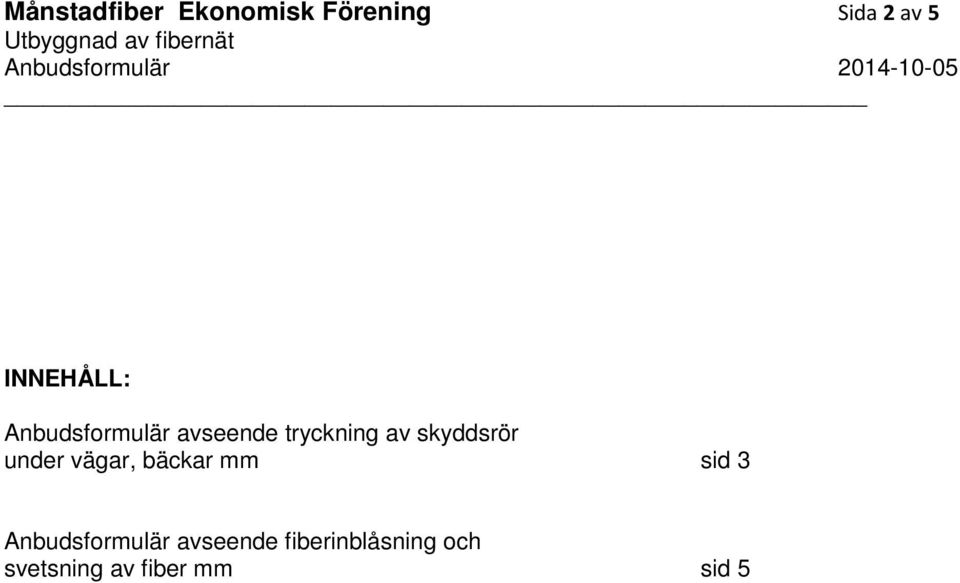 skyddsrör under vägar, bäckar mm sid 3