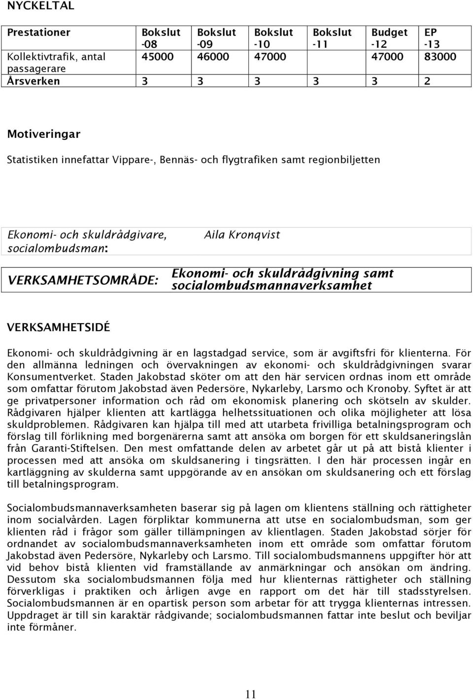 och skuldrådgivning är en lagstadgad service, som är avgiftsfri för klienterna. För den allmänna ledningen och övervakningen av ekonomi- och skuldrådgivningen svarar Konsumentverket.
