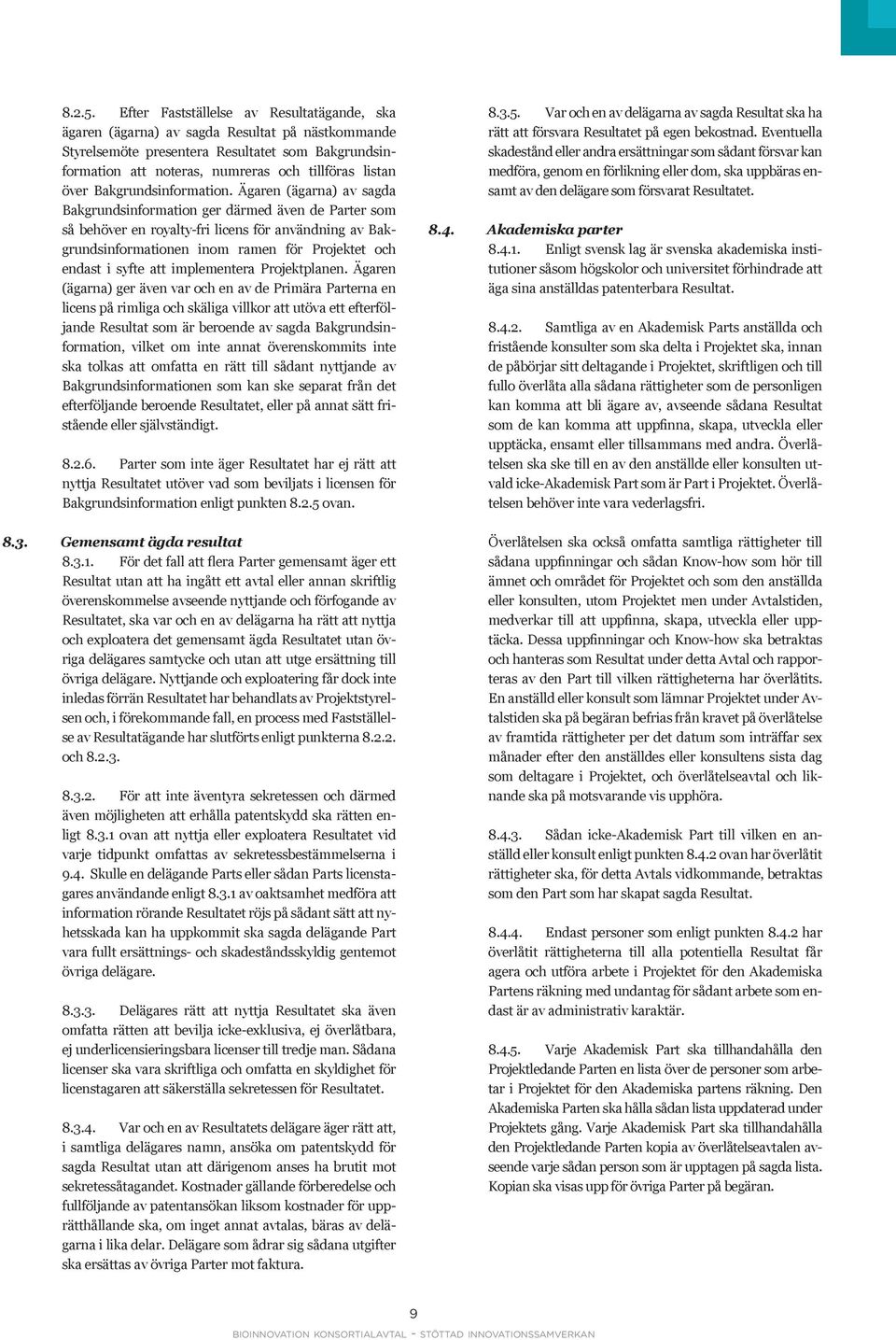 över Bakgrundsinformation.