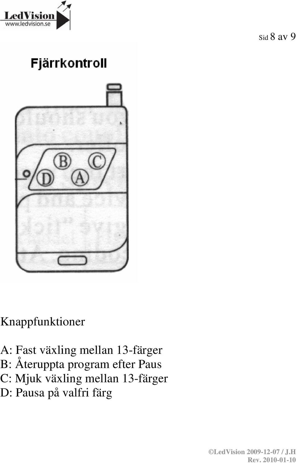 Återuppta program efter Paus C: Mjuk