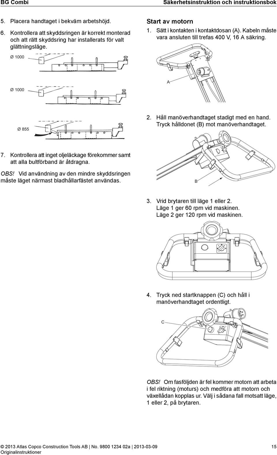 Säkerhetsinstruktion och instruktionsbok - PDF Gratis nedladdning