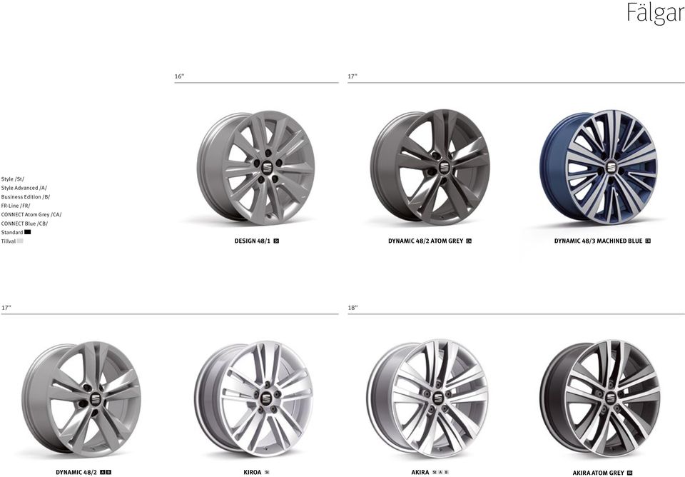 Tillval DESIGN 48/1 St DYNAMIC 48/2 ATOM GREY CA DYNAMIC 48/3