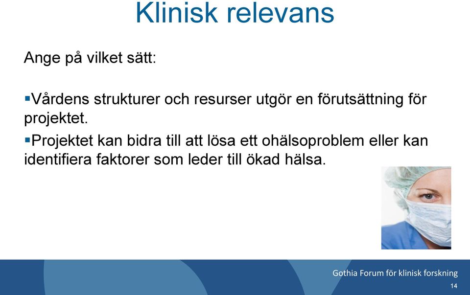 projektet.