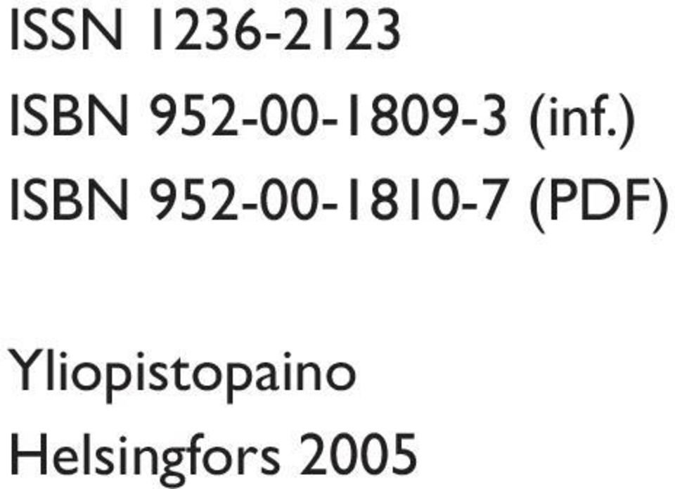 ) ISBN 952-00-1810-7