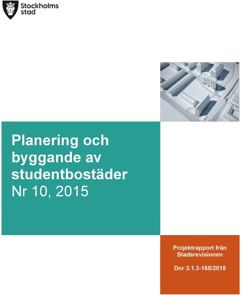 2015 Projektrapport från