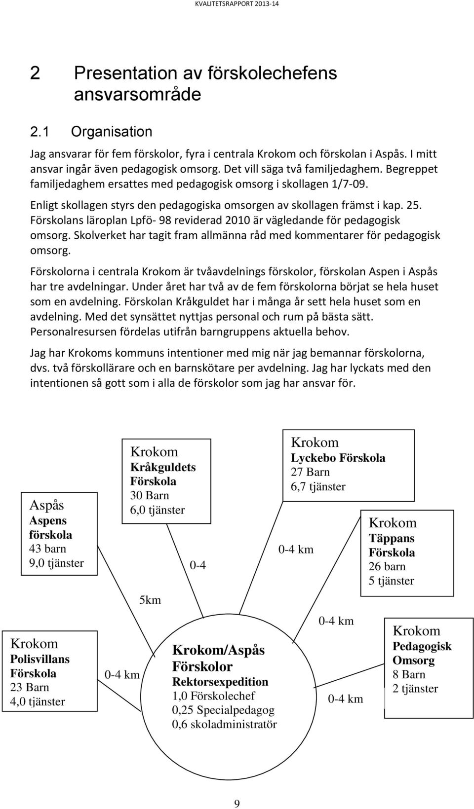 Förskolans läroplan Lpfö- 98 reviderad 2010 är vägledande för pedagogisk omsorg. Skolverket har tagit fram allmänna råd med kommentarer för pedagogisk omsorg.