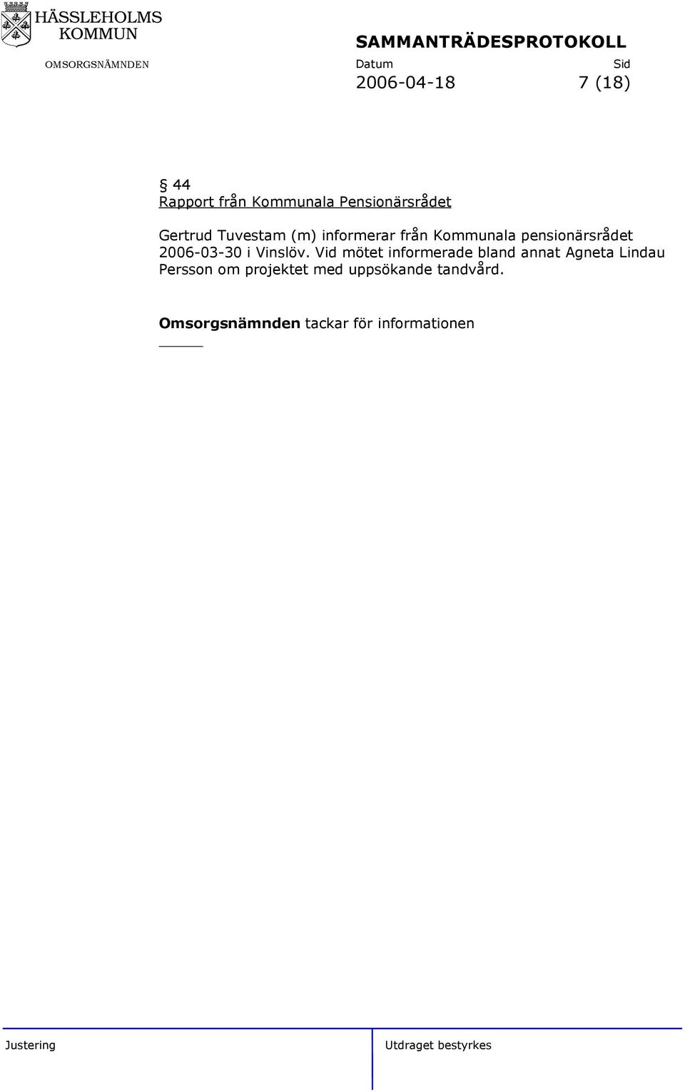 Vinslöv.
