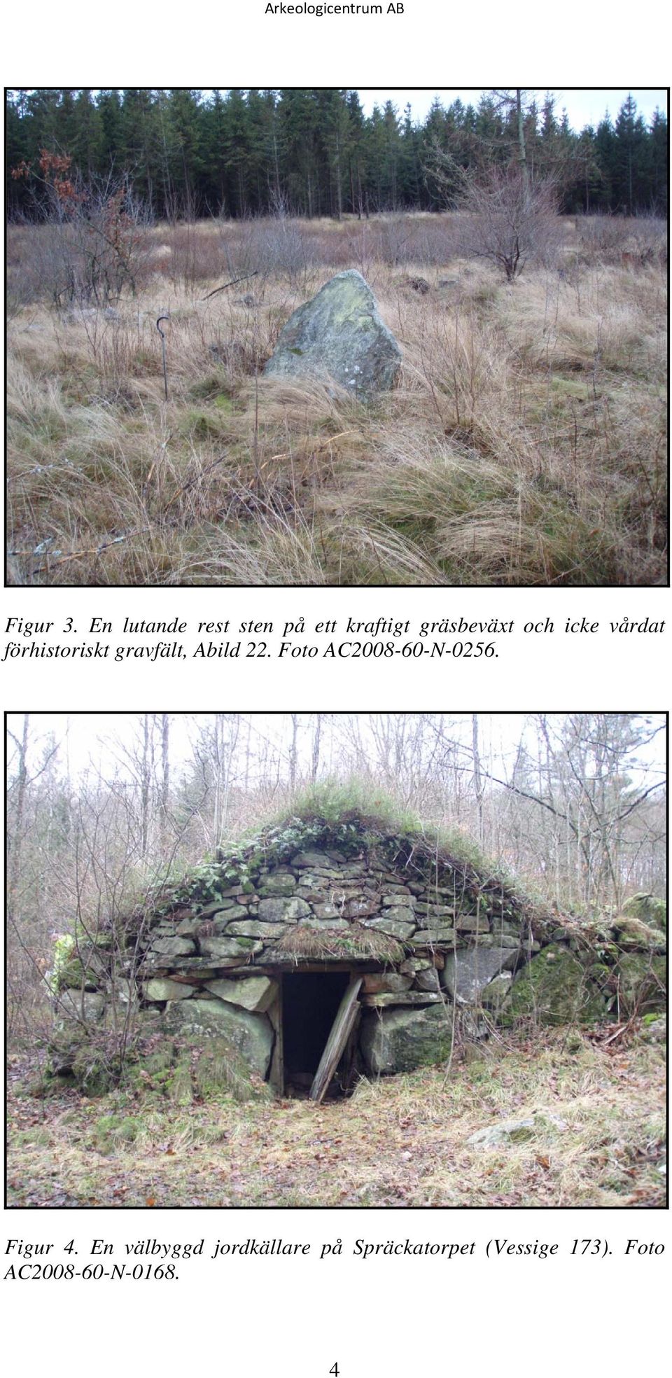 icke vårdat förhistoriskt gravfält, Abild 22.