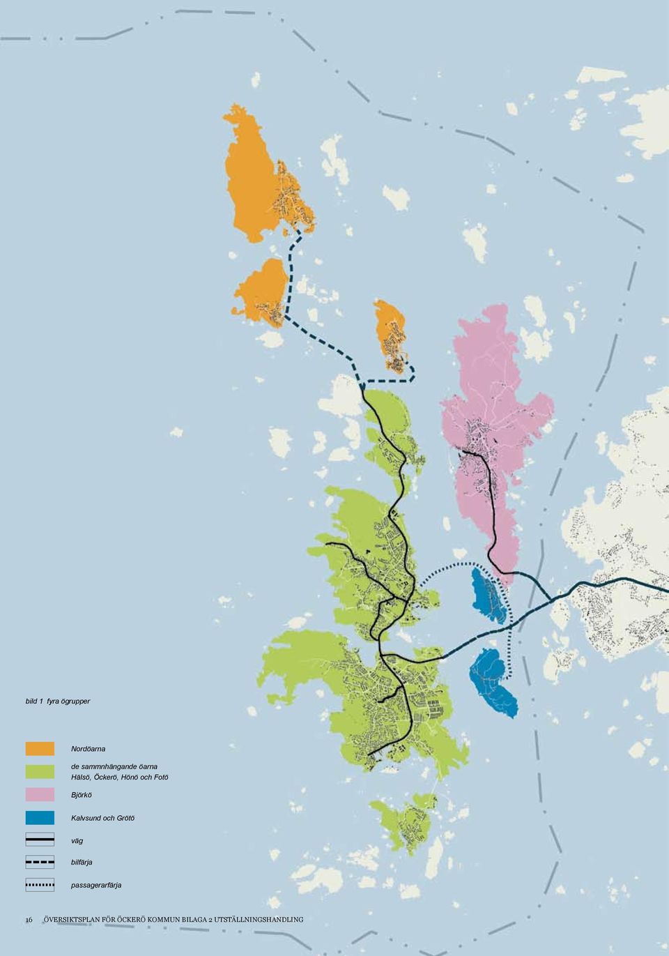och Grötö väg bilfärja passagerarfärja 16