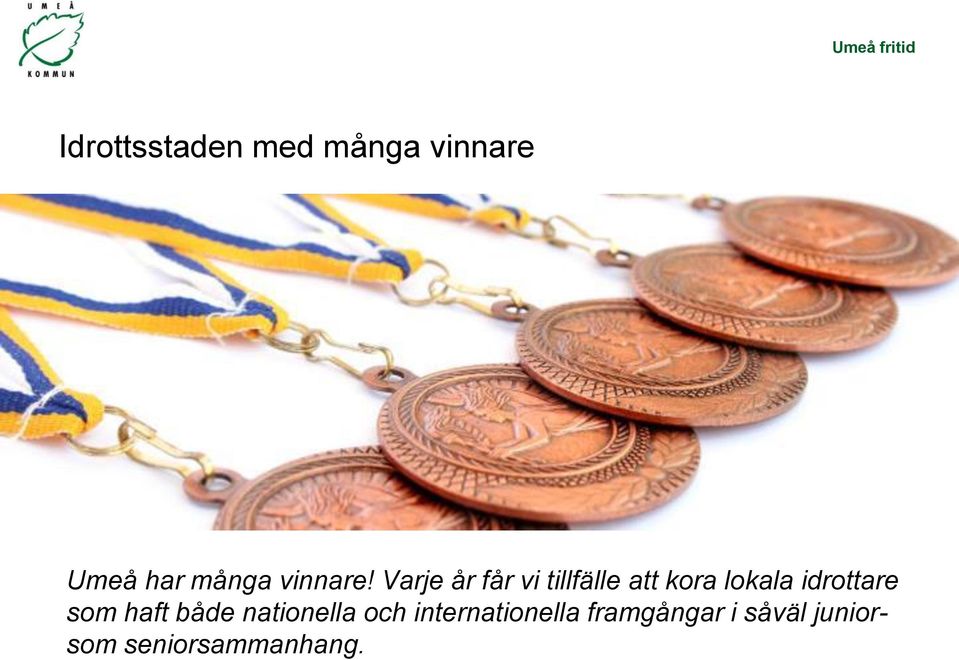 Varje år får vi tillfälle att kora lokala