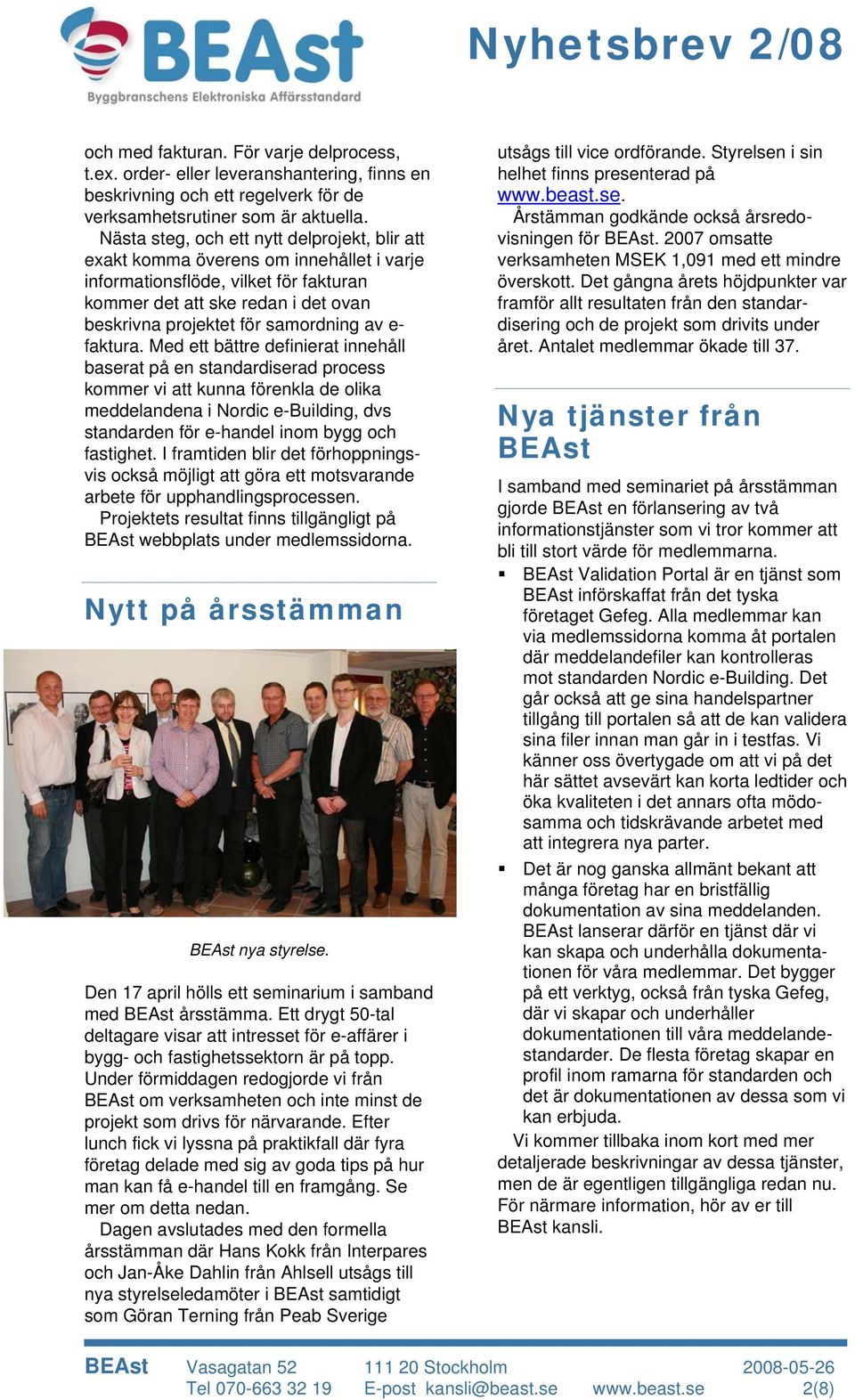 av e- faktura.