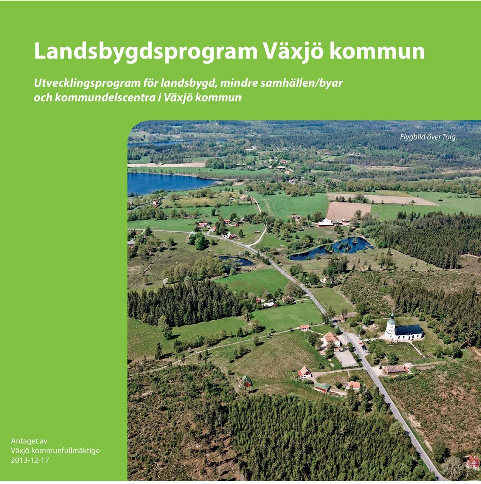 samhällen/byar och kommundelscentra i Växjö