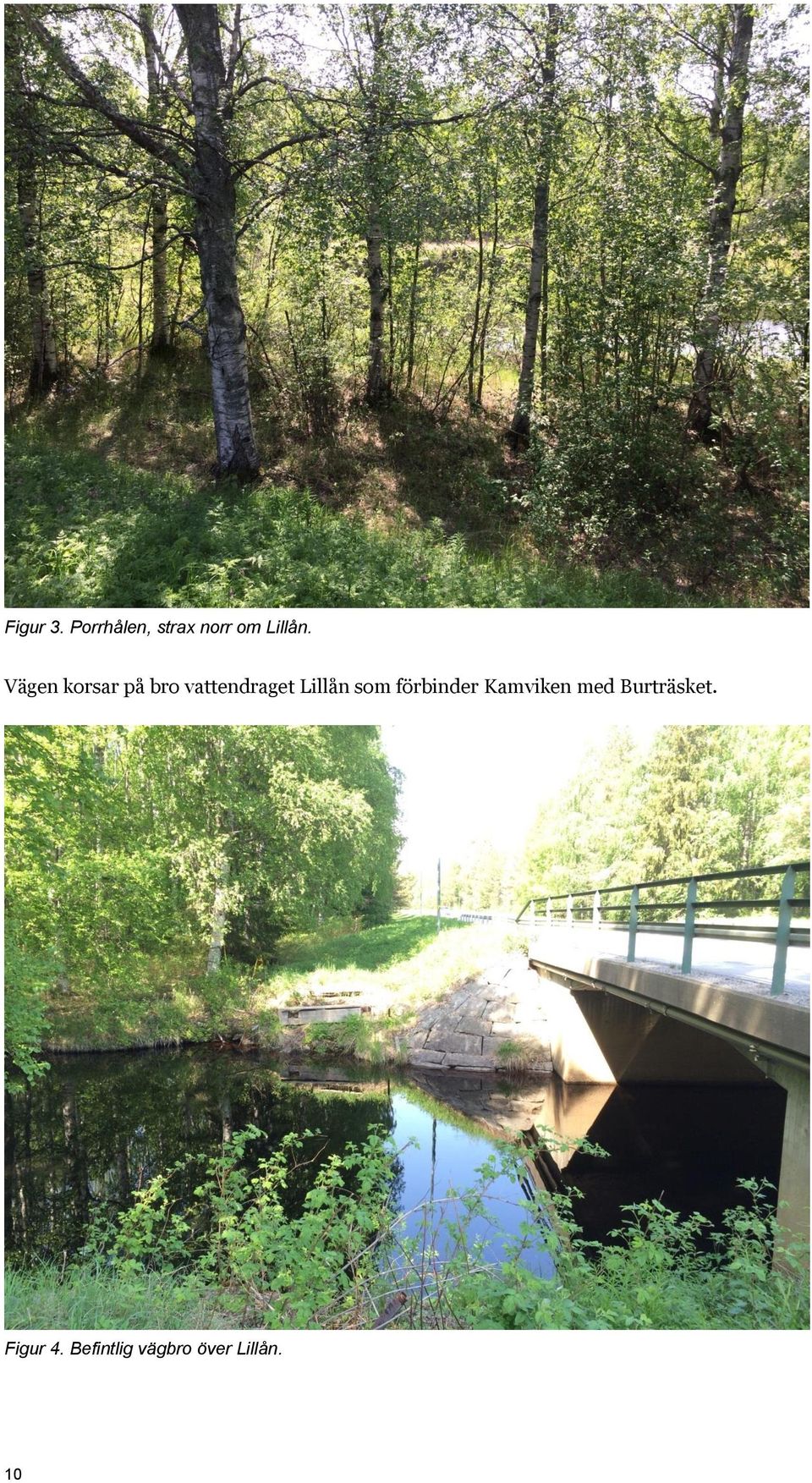som förbinder Kamviken med Burträsket.