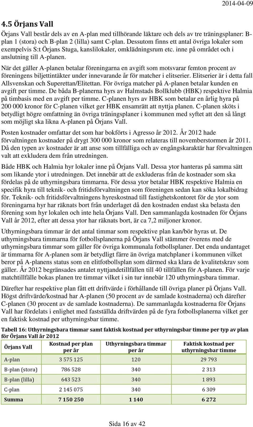 När det gäller A-planen betalar föreningarna en avgift som motsvarar femton procent av föreningens biljettintäkter under innevarande år för matcher i elitserier.