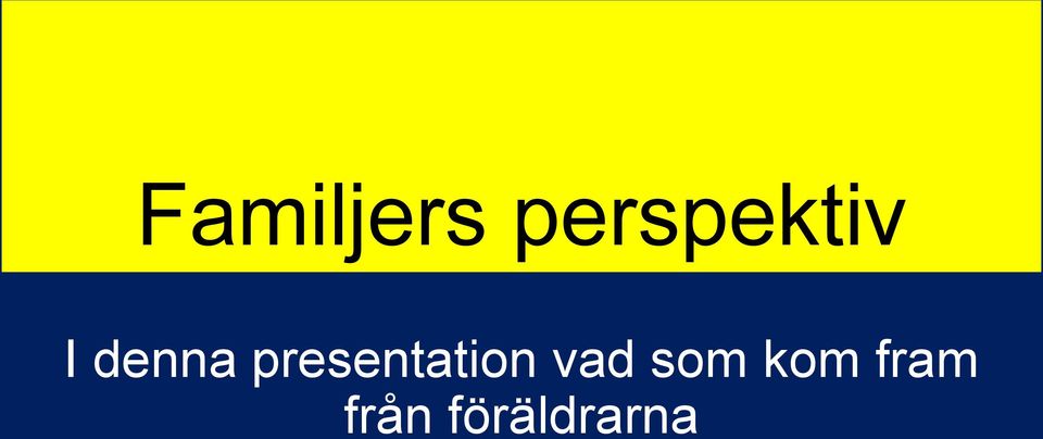 presentation vad