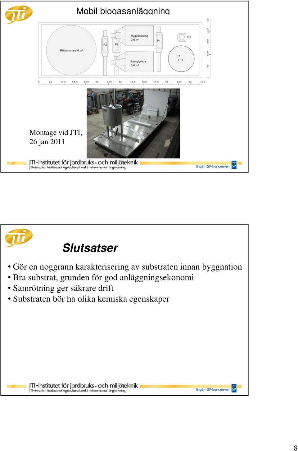 Bra substrat,,grunden för god anläggningsekonomi g Samrötning